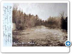 batsto Mill Race about 1906.