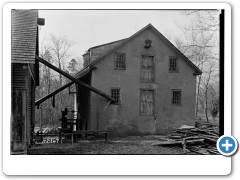 batsto - A picture of Richards Grist Mil around 1936l.  HABS