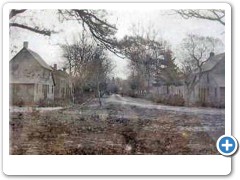 A street scene in Batsto about 1905.