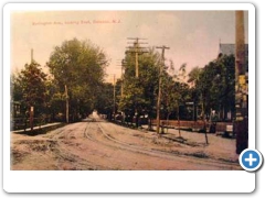 A look along Burlington Avenue in Beverly about 1910