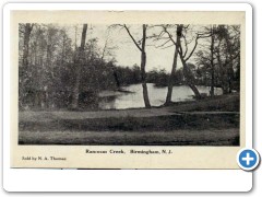 810Birmingham - A view of Rancocas Creek - 1900s-10s