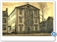 Bordentown - Pubic School on Crosswicks Street - 1909 