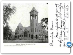 Bordentown Baptist Church around 1906
