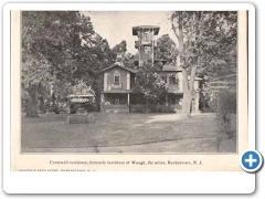 The Cromwell residence, once the home of Waugh, the artist, in Bordentown 