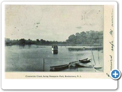 A view of Crosswicks Creek at Bonapate Park in Bordentown