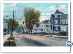 Houses on Farnsworth Avenue in Bordentown