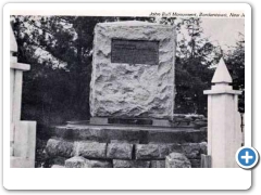 The John Bull monument in Bordentown - 1940s50s