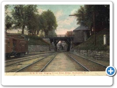 Railroad cut near Bordentown