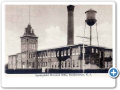 Springfield Worsted Mills in Bordentown around 1910