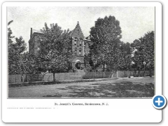 Saint Joseph's Church in Bordentown about 1907