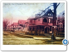 Union Street homes in Bordentown around 1910