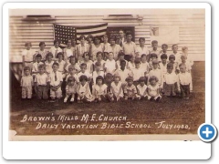 Browns Mills - Methodist Episcopal Daily Vacation Bible School - July 1930