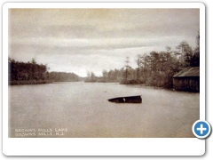  A view of Borwns Mills Lake