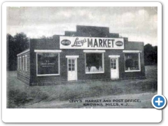 Browns Mills - Levy's Market around 1942