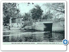 Browns Mills - Log Cabin and the Rancocas Creek Bridge