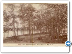 Browns Mills - The Picnic Grove near the Canoe Club House