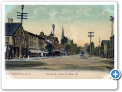 Burlington - Broad Street East of Main - 1906
