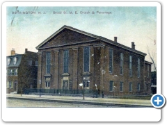 Burlington - Broad Street Methodist Epicopal Church and parsonafe - 1900s-10s