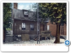 Burlington - One of the oldest surviving homes - Built 1741(looks earlier) - 1900s