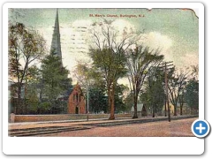 Burlington - New Saint Mary's Church around 1909