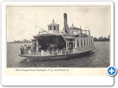 Burlington-Bristol ferry around 1911
