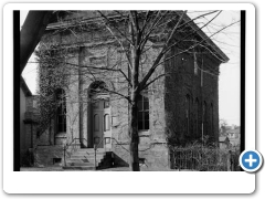 Burlington Library at 23 West Union Street around 1936 - HABS