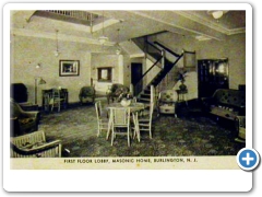 Burlington - An interior shot of the newer Masonic Home