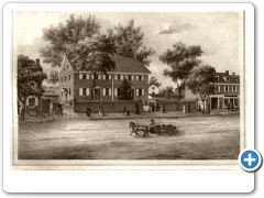 The Friends Meeting House in Burlington - 1847
