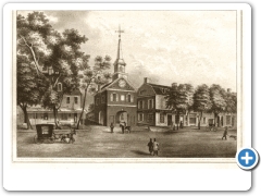 Old Burlington City Hall in 1847