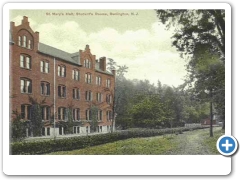 Saint Marys Hall Female College in Burlington - Student Dorm