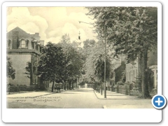 Looking West on Union Street in Burlington About 1908