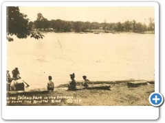 Burlington Island as seen from Bristol - 1910ish