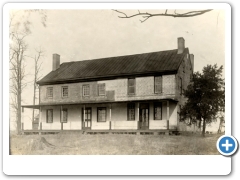 Deacon House, Elbow Lane Road near Deacons Station, Mount Holly-Burlington Road, Burlington Twp., 1744 - NJA