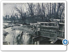 Burlington Township - Near Riggs Mill Pond Dam 1910
