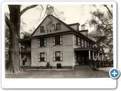 Caleb Clayton and Mary Newbold House, Chesterfield Twp., 1764 (owned by Mrs. John Hutchinson, 1935) - NJA