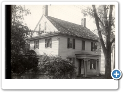 Revolutionary House, Crosswicks, Chesterfield Twp., date unknown (owned by Mary Braslain, 1935) - NJA