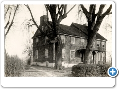 Brick house owned by Daniel Lippincott in 1778, Marlton vicinity, Evesham Twp., date unknown - NJA