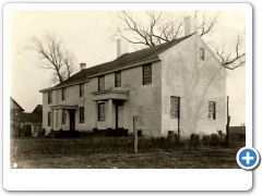  Isaac Evans House (on site of 1715 house of Thomas Evans), Evesham Twp., 1769 (owned by Dr. Haines, 1935) - NJA