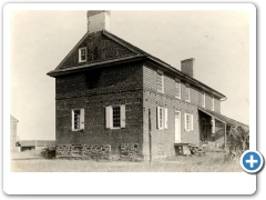 Brick house on George P. Lippincott farm, Green Tree-Mount Laurel Road near Green Tree, Evesham Twp., 1785 - NJA