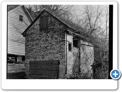 Eayrestown, Lumberton Township - Githens/Eayres Farm Combination Smokehouse and Outhouse - HABS