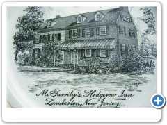 Lumberton - The Hedgerow Inn Form a Plate 1952