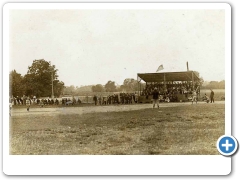 A baseball game at Lumberton about 1910