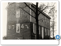 Early Shreve House, Columbus-Georgetown Road near Bowne property, Mansfield Twp., 1742 - NJA