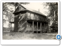 Thomas Taylor-Applegate House, Georgetown (formerly Foolstown), Mansfield Twp., 1765 (owned by Mrs. Horace McIlvain, 1939) - NJA