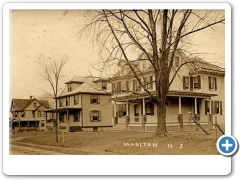 Marlton - Houses on Main Street - 1910