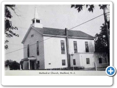 Medford Methodist Church in the 1940s-50s