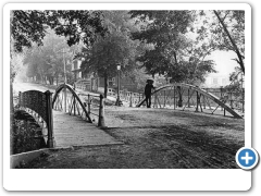 Medford - The old Main Street Bridge over Haines Creek