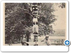 Medford Lakes - The Totem Pole ay Camp Ockanickon