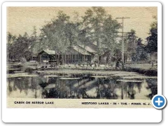 Medford Lakes - A cabin at Mirror Lake