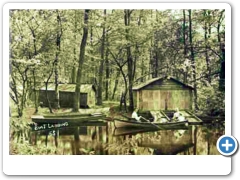 Medford Lakes - Cabins and Canoes.  This card is duplicated in the Medford collectiom.